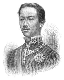 The King of Siam, 1874. Creator: Unknown