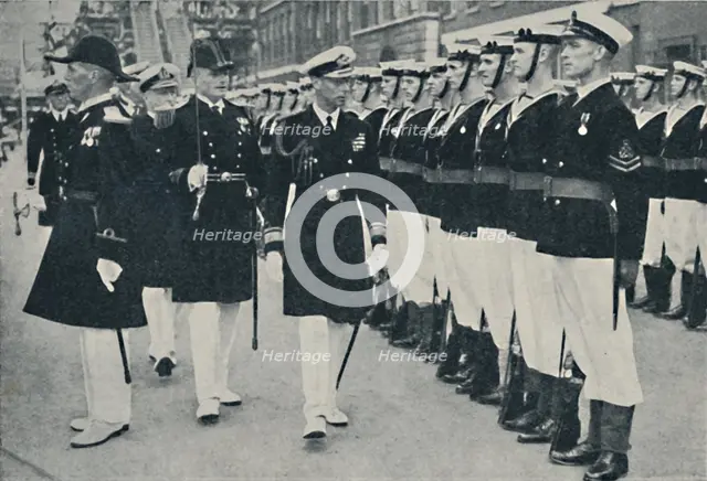 'The King Opening The Navy Week at Portsmouth', c1935, (1937). Creator: Unknown.