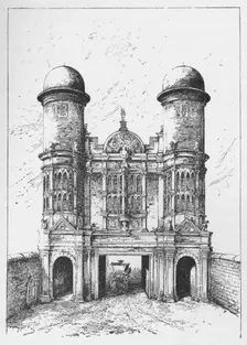 The King Street Gate, Westminster, Demolished 1723 c1897. Artist: William Patten