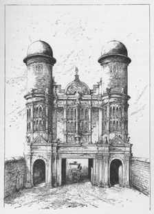 The King Street Gate, Westminster, Demolished 1723 c1897. Artist: William Patten
