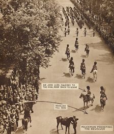 The King Rode On 1937. Creator: Unknown