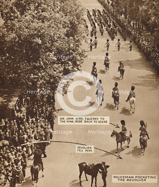 'The King Rode On', 1937. Creator: Unknown.