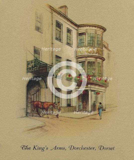 'The King's Arms, Dorchester, Dorset', 1939. Artist: Unknown.