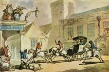The King's Arms, Dorchester late 18th-early 19th century, (1943). Creator: Thomas Rowlandson