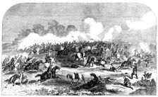 The King's Dragoon Guards closing with the Tartar cavalry in the engagement near Pekin..., 1860. Creator: Unknown