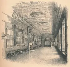 The King's Gallery, Kensington Palace 1902. Artist: Thomas Robert Way