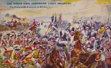 The King's Own Yorkshire Light Infantry. The Battle in the Rosefields at Minden 1759, (1939)