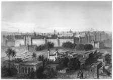 The King's palace at Delhi c1860