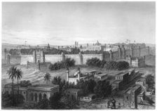 The King's palace at Delhi c1860