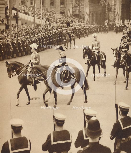 'The King's Personal Aides-De-Camp', May 12 1937. Artist: Unknown.