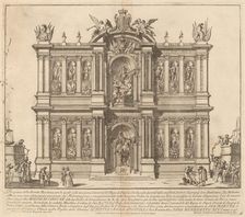 The Kingdom of Naples, for the "Chinea" Festival, 1746. Creator: M Sorello