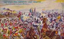 The King's Own Yorkshire Light Infantry. The Battle in the Rosefields at Minden 1759, (1939)