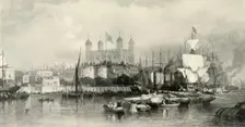 "The Kings of England Often Passed the Night Before their Coronation in the Sovereign's... 1937. Creator: Thomas Abiel Prior