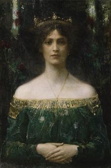 The king's daughter, before 1902. Creator: Veith, Eduard (1856-1925)