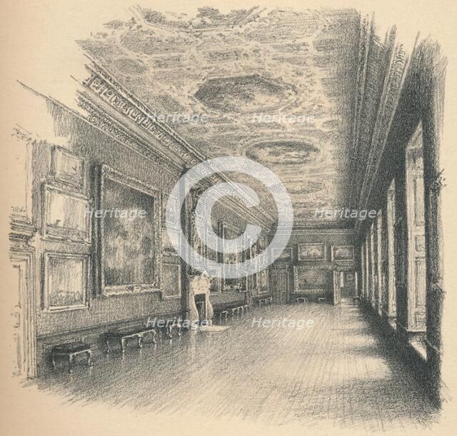 'The King's Gallery, Kensington Palace', 1902. Artist: Thomas Robert Way.