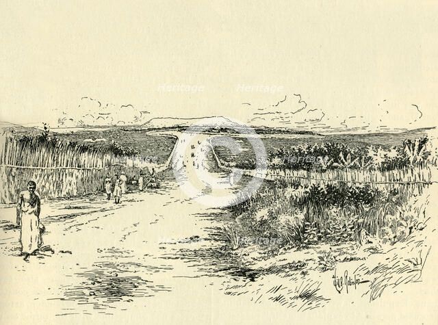 'The King's Hill at Mengo, Uganda', c1900. Creator: William B. Robinson.