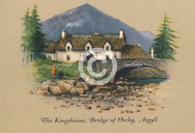 'The Kingshouse, Bridge of Orchy, Argyll', 1939. Artist: Unknown.