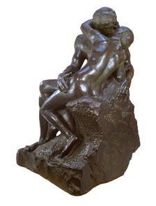 The Kiss 1860-1890. Creator: Auguste Rodin