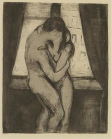 The Kiss, 1895. Artist: Munch, Edvard (1863-1944)