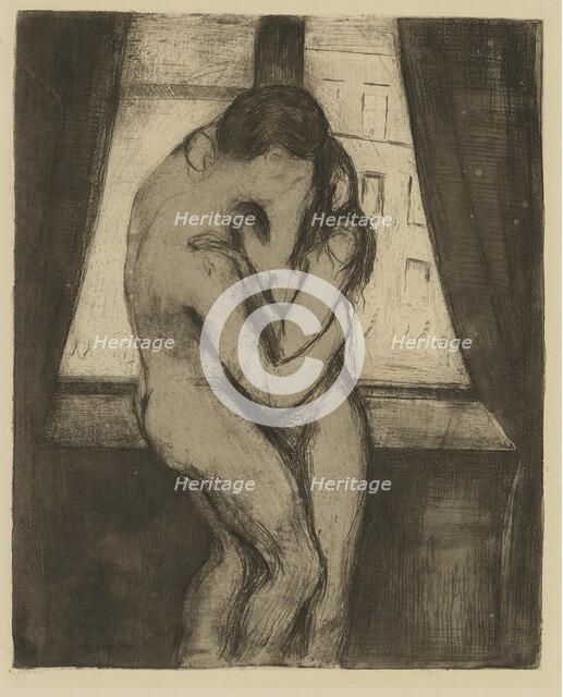 The Kiss, 1895. Artist: Munch, Edvard (1863-1944)