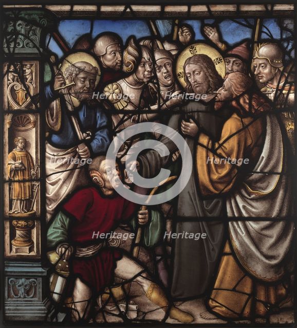 The Kiss of Judas, 1522-1526. Creator: Everhard Rensig (German); Gerhard Remisch (German), or.