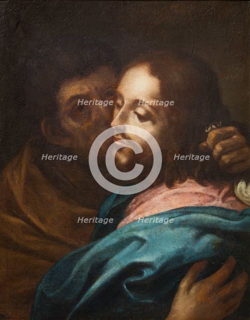 The Kiss of Judas, 17th century. Creator: Dolci, Carlo (1616-1686).