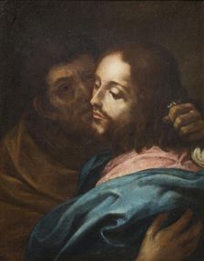 The Kiss of Judas, 17th century. Creator: Dolci, Carlo (1616-1686)