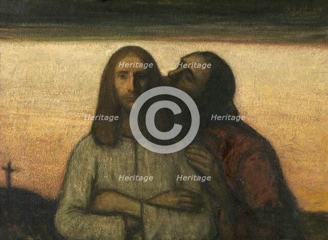 The Kiss of Judas, 1908. Creator: Jakob Smits.