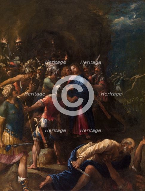 The Kiss of Judas, First third of 17th cen. Creator: Johannes Rottenhammer the elder.