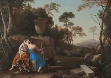 The Kiss of Peace and Justice, 1654. Creator: Laurent de La Hyre (French, 1606-1656)