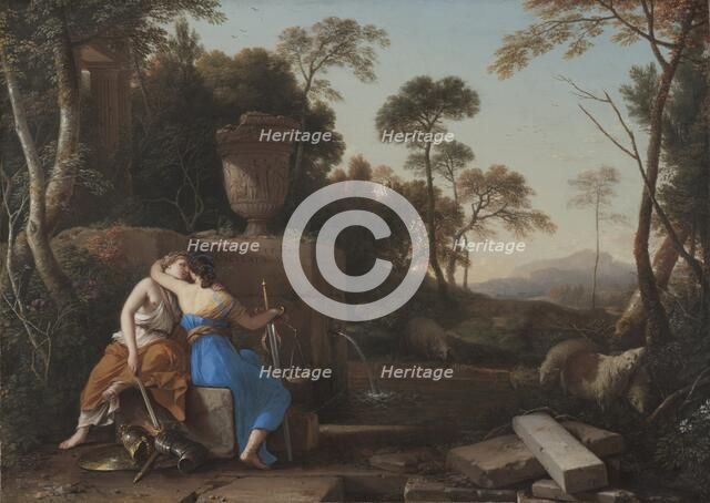 The Kiss of Peace and Justice, 1654. Creator: Laurent de La Hyre (French, 1606-1656).