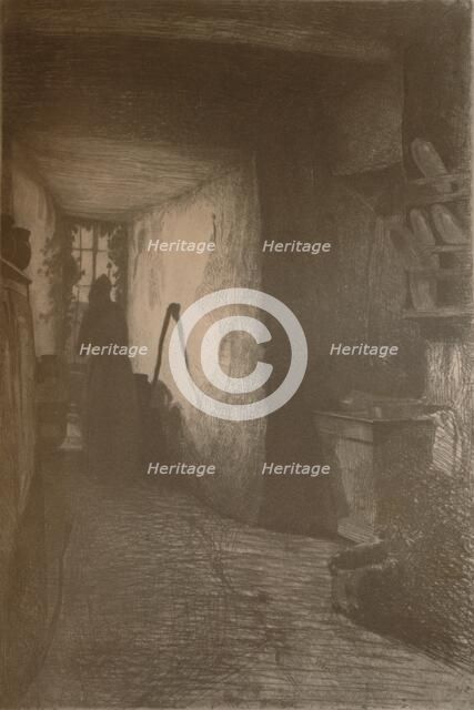 'The Kitchen', 1858, (1904). Artist: James Abbott McNeill Whistler.