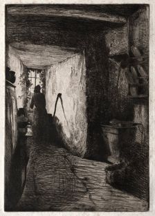 The Kitchen, 1858. Creator: James McNeill Whistler (American, 1834-1903)