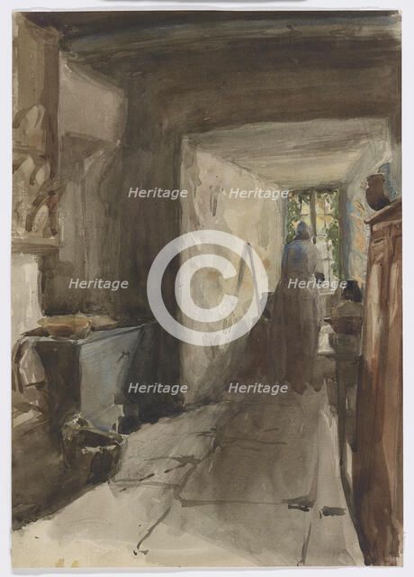 The Kitchen, 1858. Creator: James Abbott McNeill Whistler.