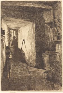 The Kitchen, 1858. Creator: James Abbott McNeill Whistler