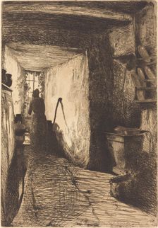 The Kitchen, 1858. Creator: James Abbott McNeill Whistler