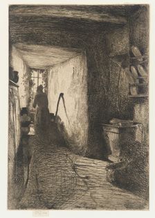 The Kitchen, 1858. Creator: James Abbott McNeill Whistler