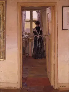 The kitchen 1908-09. Creator: Harold Gilman