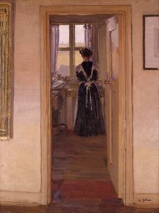 The kitchen 1908-09. Creator: Harold Gilman