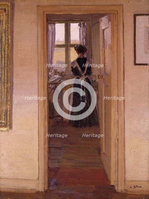 'The kitchen', 1908-09. Creator: Harold Gilman.