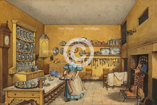 The Kitchen at Langton Hall .