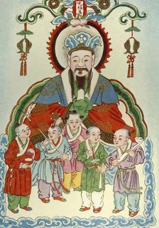 The Kitchen-God 1922. Creator: Unknown