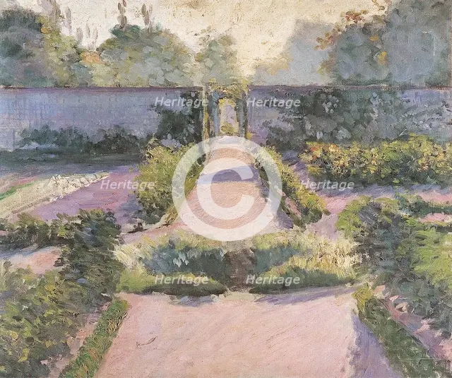 The Kitchen Garden, Yerres, 1877.