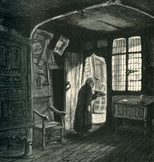 The Kitchen, Leicester's Hospital c1870