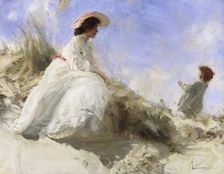 The kite 1893-1928. Artist: Charles Sims