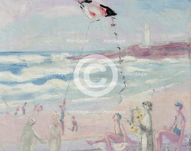 The Kite (Le Cerf-Volant), 1924. Creator: Marval, Jacqueline (1866-1932).