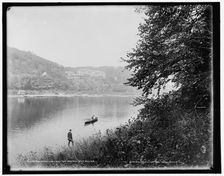The Kittatinny House and the Water Gap House, c1900. Creator: Unknown