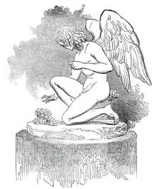 The Kneeling Cupid, 1850. Creator: Unknown