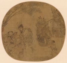 The Knickknack Peddler, 1212. Creator: Li Song (Chinese, active c. 1190-c. 1230)