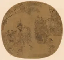The Knickknack Peddler, 1212. Creator: Li Song (Chinese, active c. 1190-c. 1230)